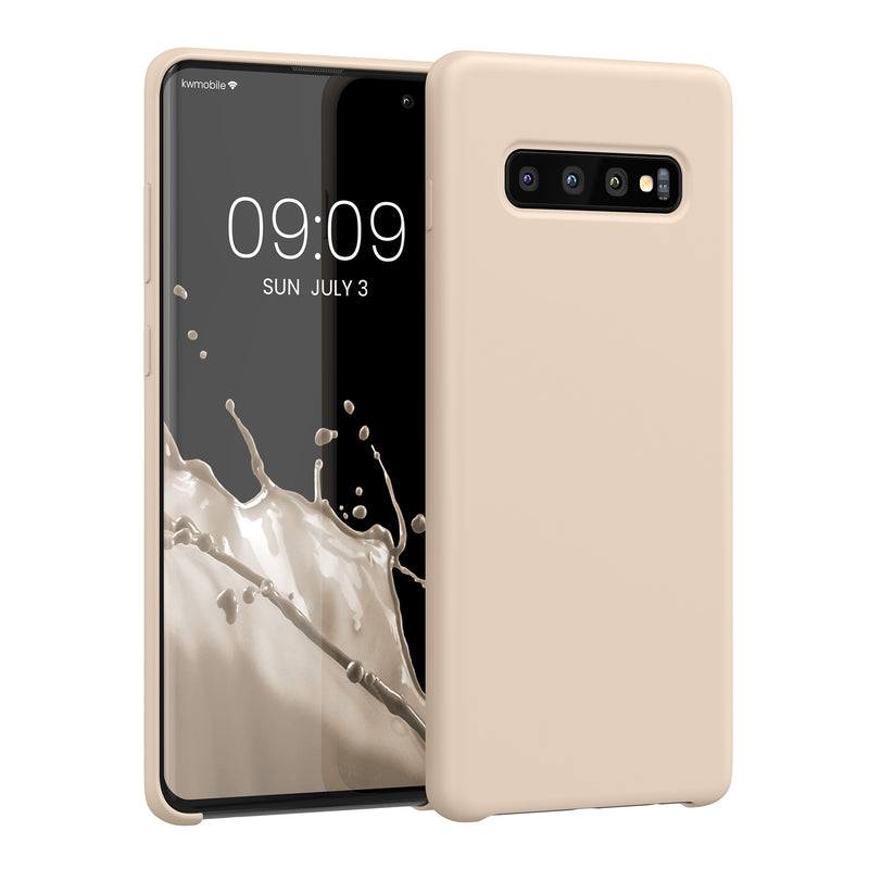 kwmobile Phone Case for Samsung Galaxy S10 Plus / S10+ - Silicone Cover - Wireless Charging - Protective Case