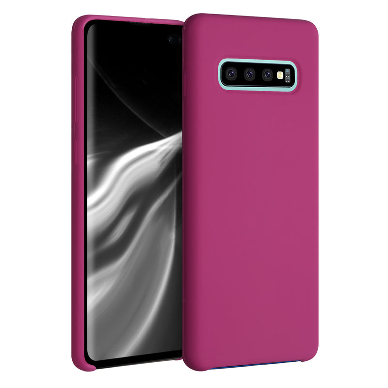 kwmobile Phone Case for Samsung Galaxy S10 Plus / S10+ - Silicone Cover - Wireless Charging - Protective Case