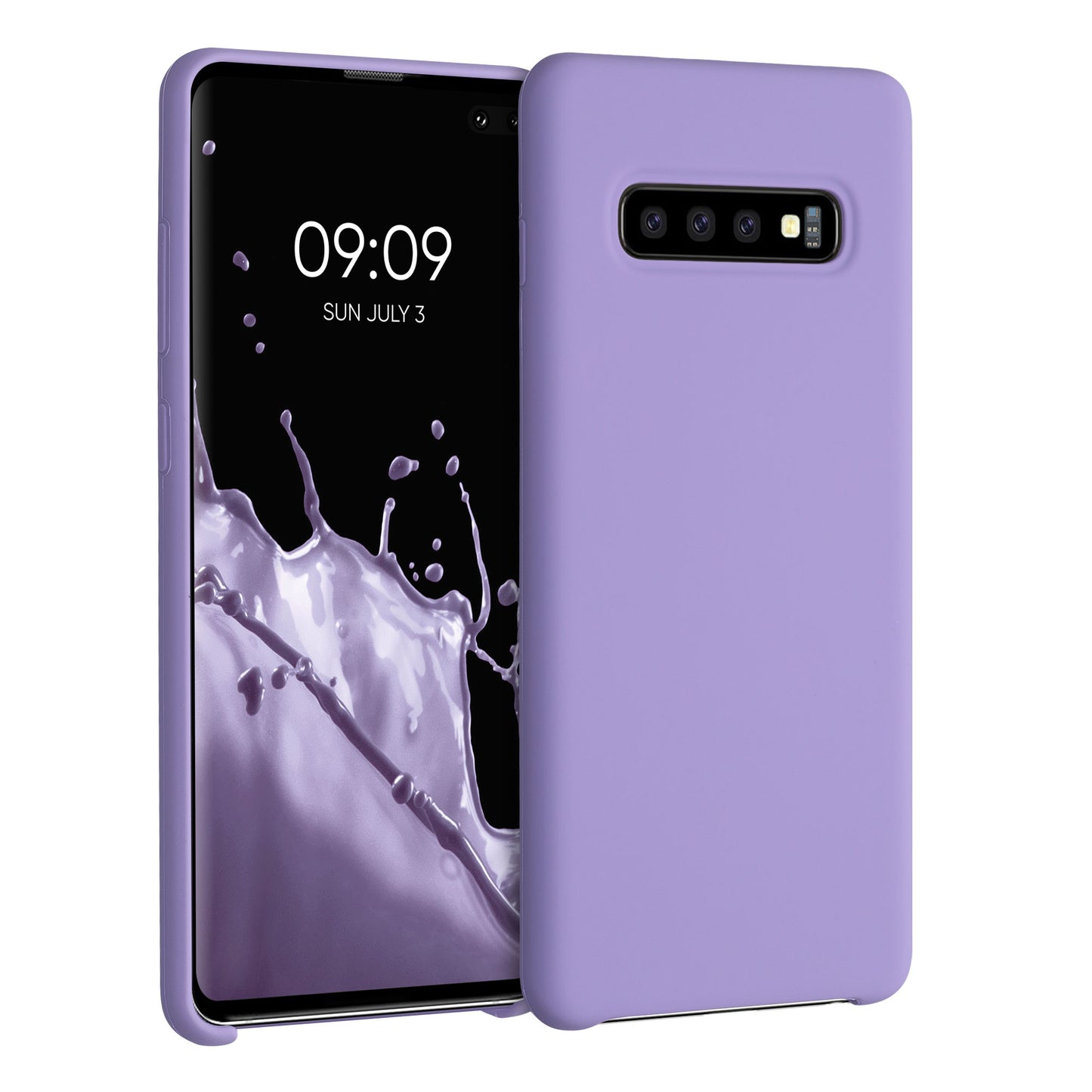 kwmobile Phone Case for Samsung Galaxy S10 Plus / S10+ - Silicone Cover - Wireless Charging - Protective Case
