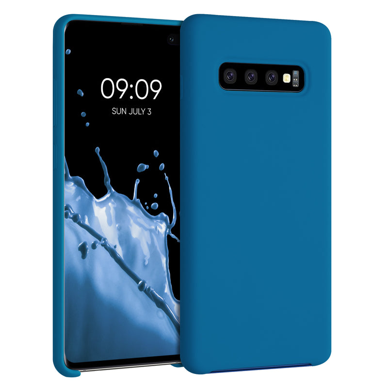 kwmobile Phone Case for Samsung Galaxy S10 Plus / S10+ - Silicone Cover - Wireless Charging - Protective Case