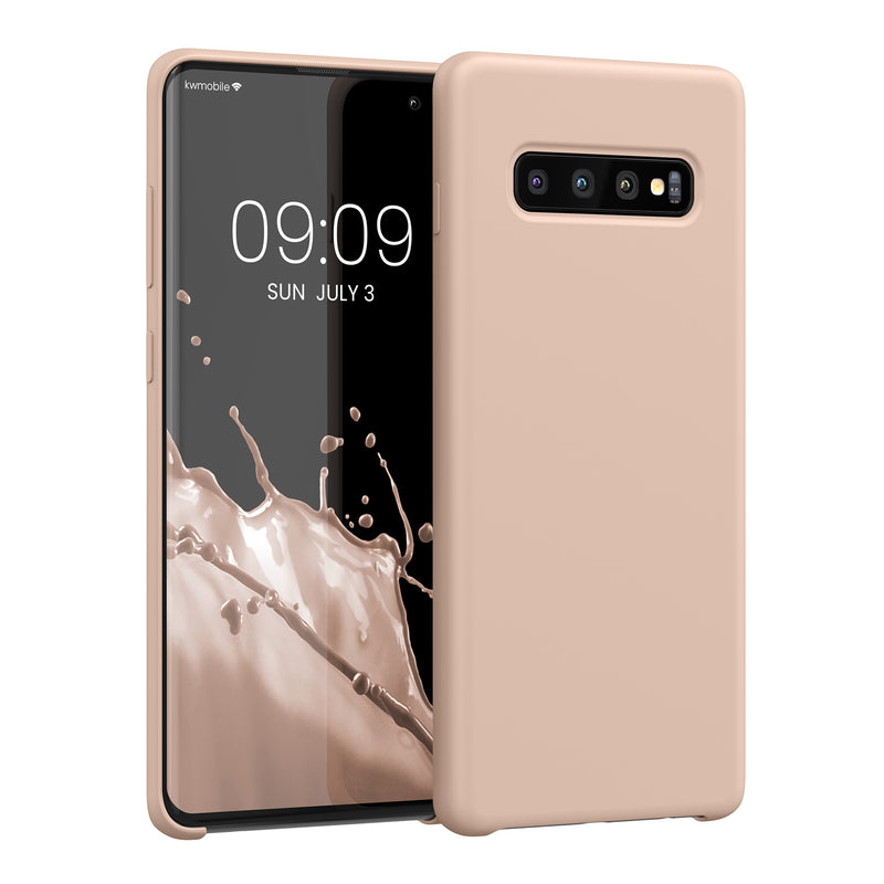 kwmobile Phone Case for Samsung Galaxy S10 Plus / S10+ - Silicone Cover - Wireless Charging - Protective Case
