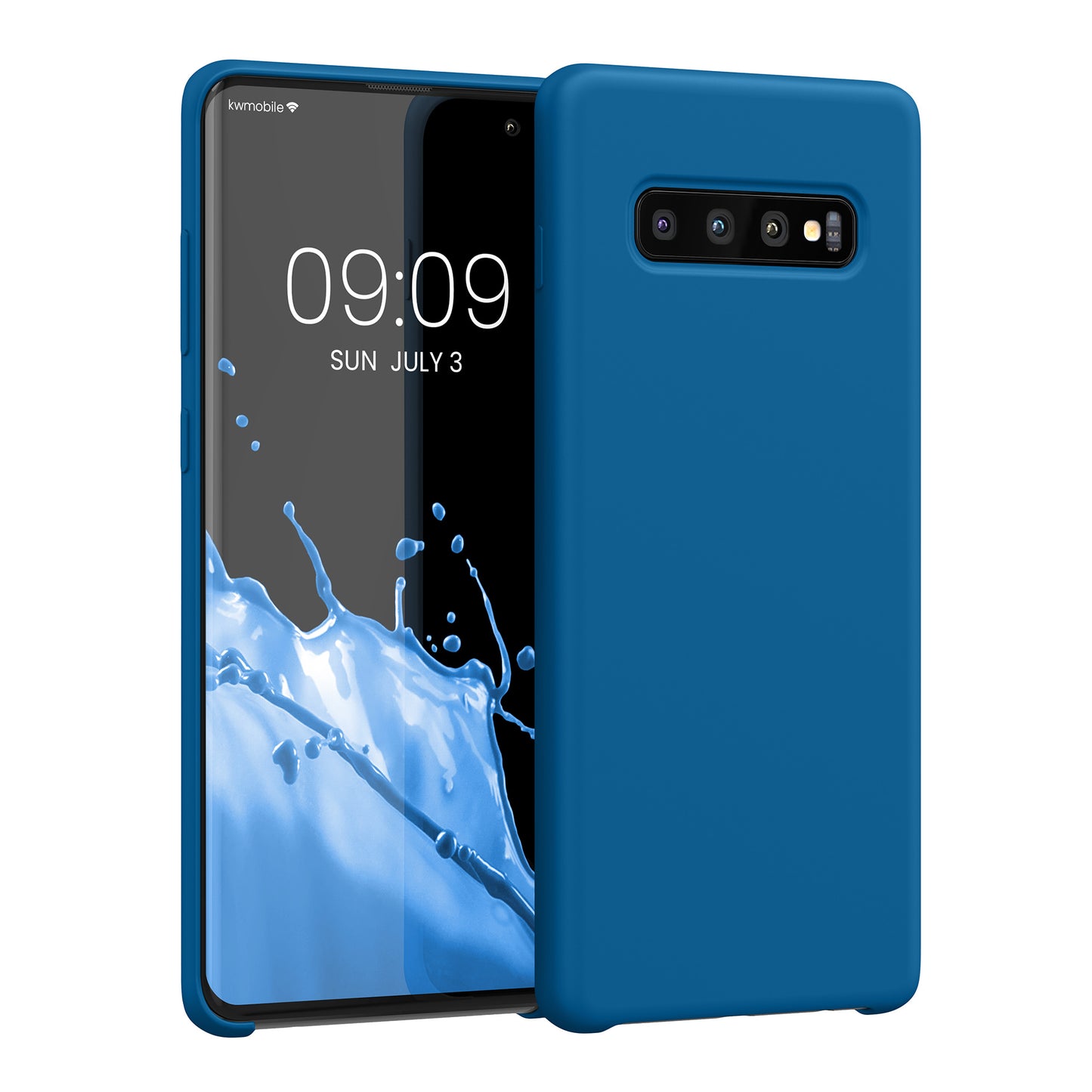 kwmobile Phone Case for Samsung Galaxy S10 Plus / S10+ - Silicone Cover - Wireless Charging - Protective Case