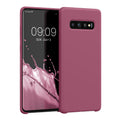 kwmobile Phone Case for Samsung Galaxy S10 Plus / S10+ - Silicone Cover - Wireless Charging - Protective Case