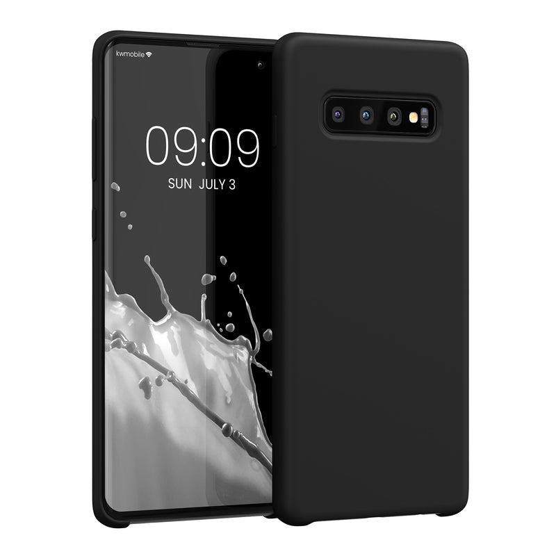 kwmobile Phone Case for Samsung Galaxy S10 Plus / S10+ - Silicone Cover - Wireless Charging - Protective Case
