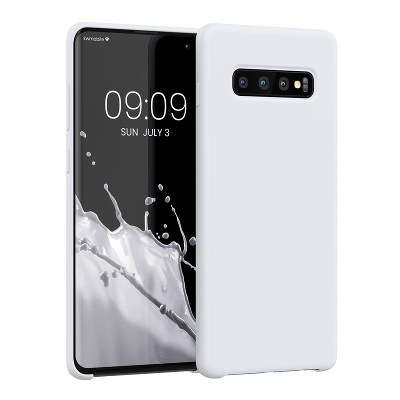 kwmobile Phone Case for Samsung Galaxy S10 Plus / S10+ - Silicone Cover - Wireless Charging - Protective Case