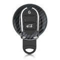 kwmobile Car Key Cover Compatible with Mini 3-Button Smart Key Car Key Hard Case Protective Cover Key Fob Cover