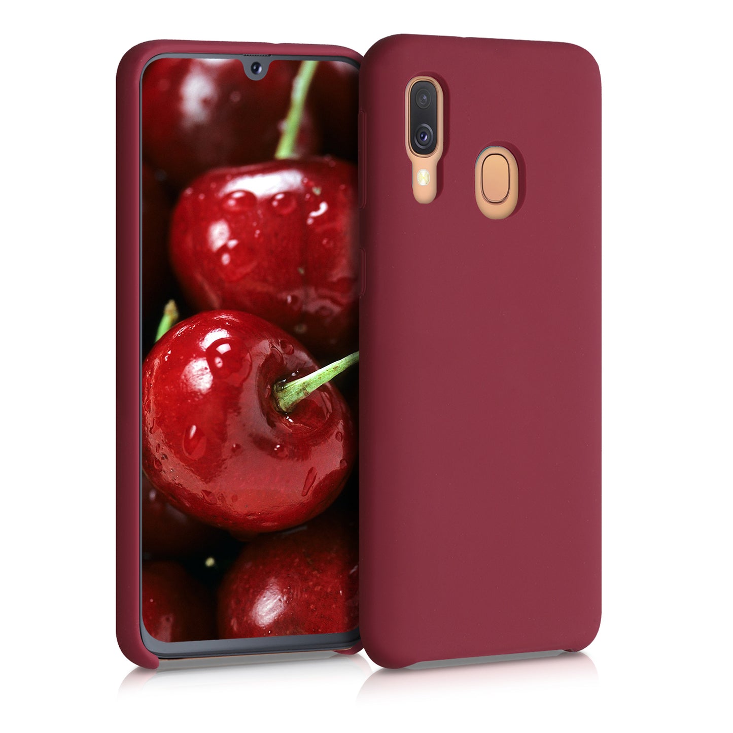kwmobile Phone Case for Samsung Galaxy A40 - Silicone Cover - Wireless Charging - Protective Case