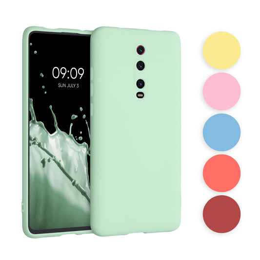 kwmobile Handyhülle kompatibel mit Xiaomi Mi 9T (Pro) / Redmi K20 (Pro) Hülle - Handy Case aus weichem Silikon in Schwarz matt Schwarz matt  