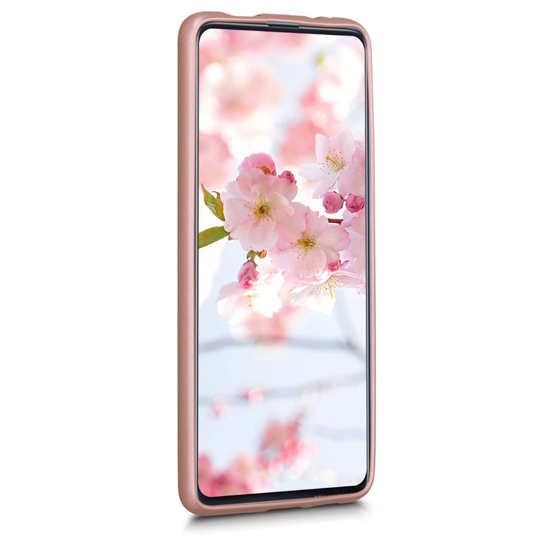 kwmobile Phone Case for Xiaomi Mi 9T (Pro) / Redmi K20 (Pro) - Silicone Case metallic shimmering - Protective Cover