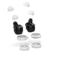 kwmobile Replacement Earpads compatible with Samsung Galaxy Buds / Buds Plus In-Ear Earphones Headphone Pads