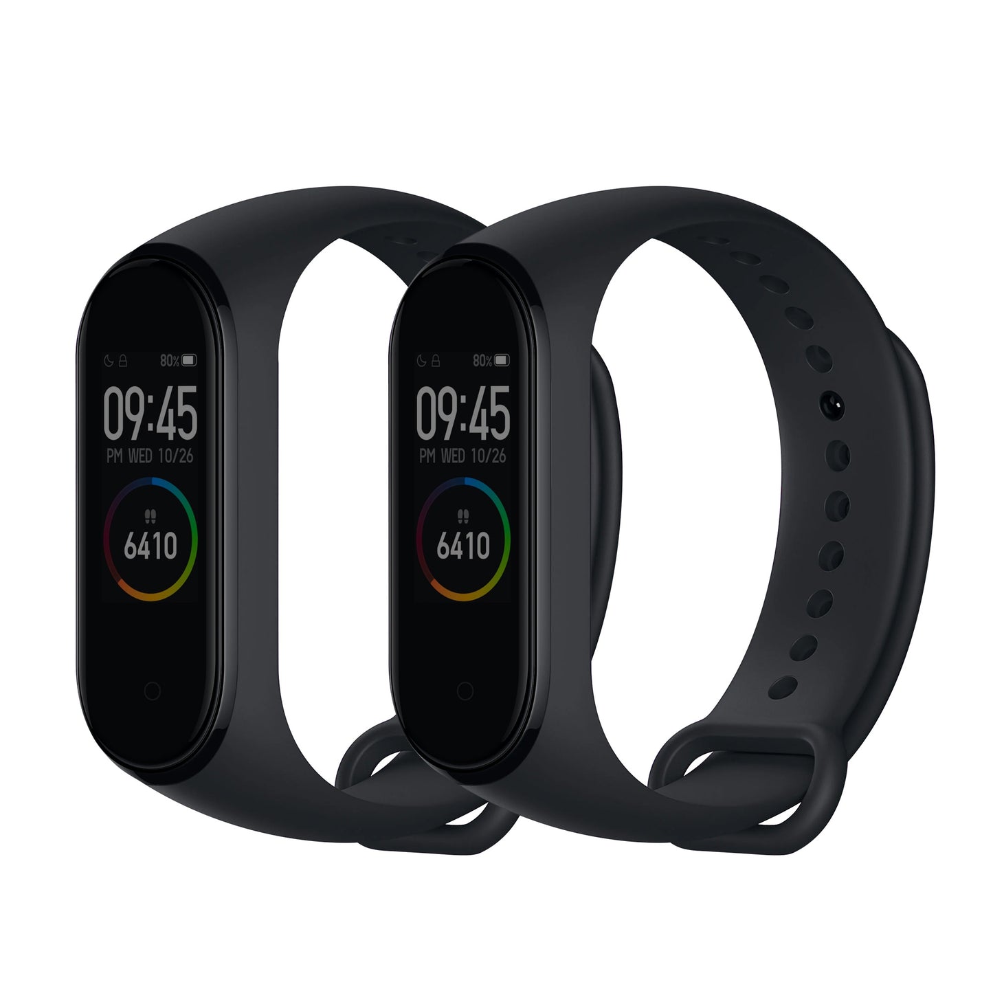 kwmobile Watch Strap for Xiaomi Mi Band 4 / Mi Band 3 Strap Fitness Tracker Band Set Replacement Band Smartwatch