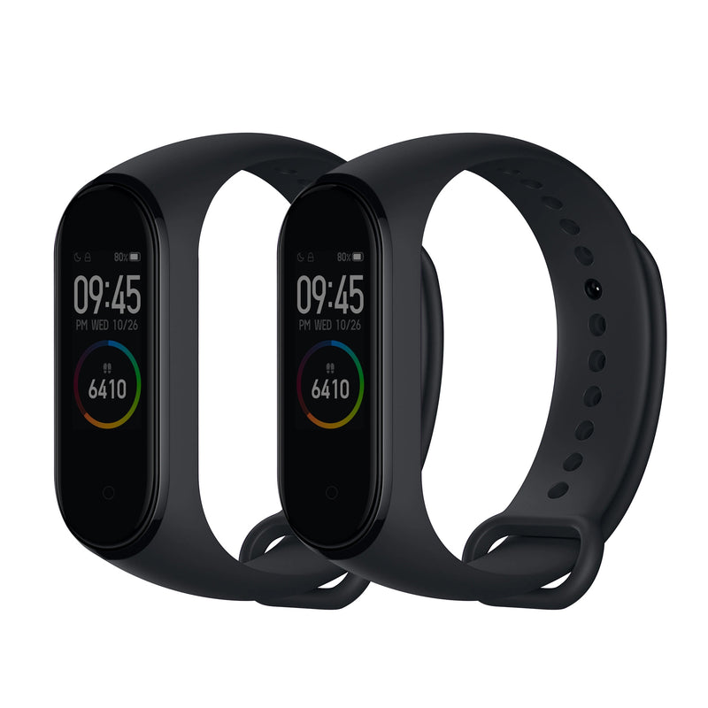 kwmobile Watch Strap for Xiaomi Mi Band 4 / Mi Band 3 Strap Fitness Tracker Band Set Replacement Band Smartwatch