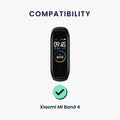 kwmobile Watch Strap for Xiaomi Mi Band 4 / Mi Band 3 Strap Fitness Tracker Band Set Replacement Band Smartwatch