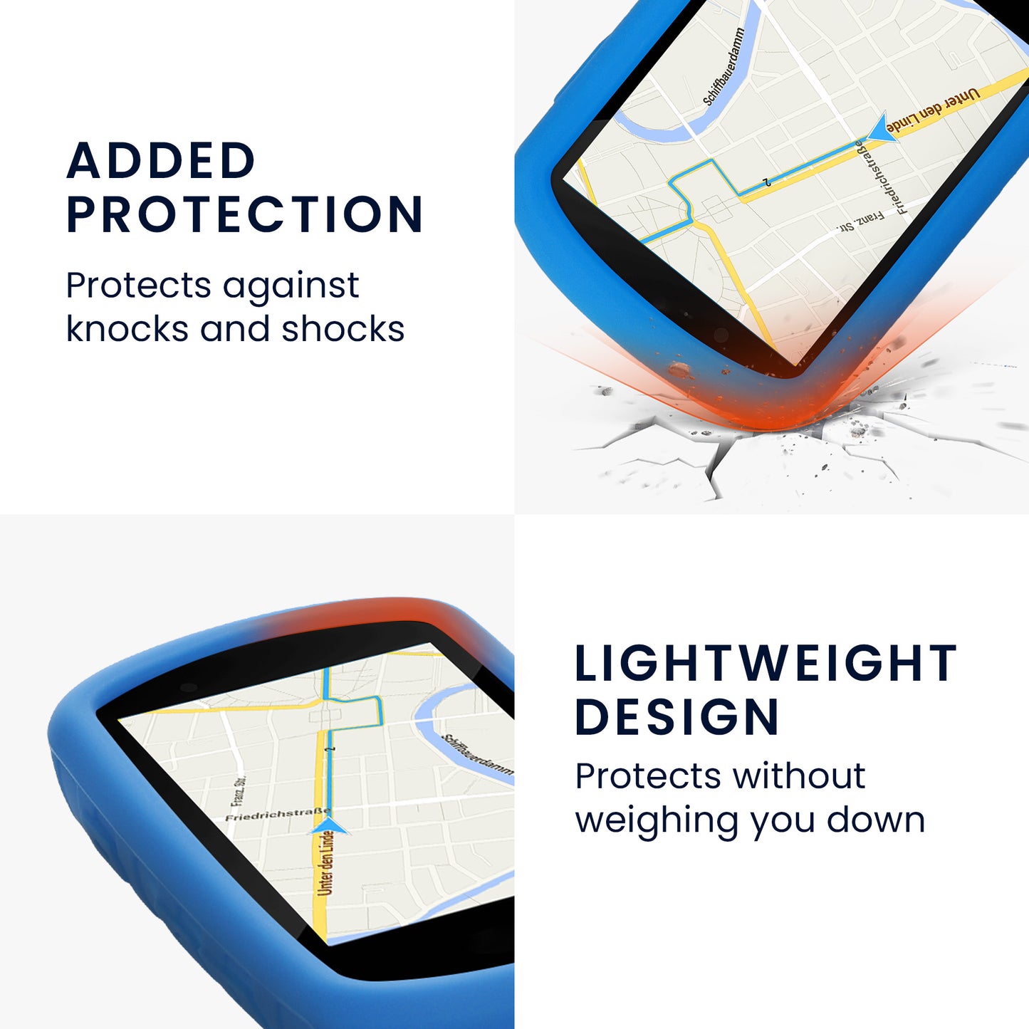 kwmobile Case compatible with Garmin Edge 530 - Protective Cover