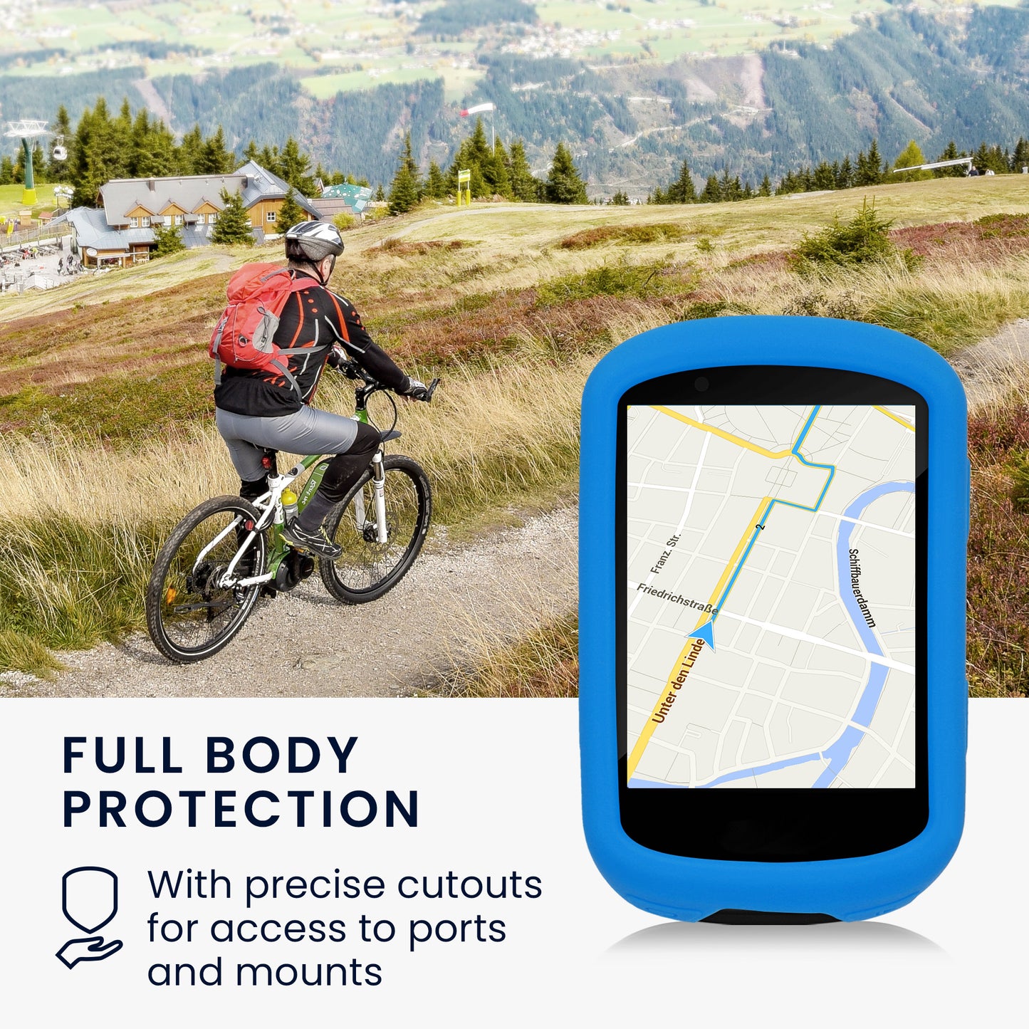 kwmobile Case compatible with Garmin Edge 530 - Protective Cover