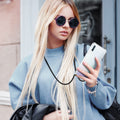 kwmobile Necklace Case compatible with Samsung Galaxy A50 Cover