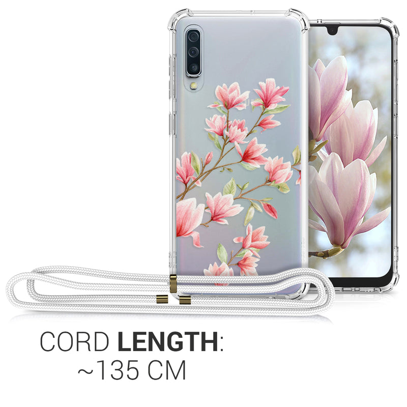 kwmobile Necklace Case compatible with Samsung Galaxy A50 Cover