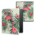 kwmobile Protective Case for Amazon Kindle Oasis 10th Generation Case - eReader Flip Case with Auto Sleep Function - Galaxy Tree Meadow