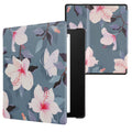 kwmobile Protective Case for Amazon Kindle Oasis 10th Generation Case - eReader Flip Case with Auto Sleep Function - Galaxy Tree Meadow