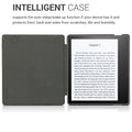 kwmobile Protective Case for Amazon Kindle Oasis 10th Generation Case - eReader Flip Case with Auto Sleep Function - Galaxy Tree Meadow