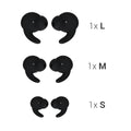 kwmobile Case with Hook compatible with Huawei AM61 xSport Headphone Protective Cover