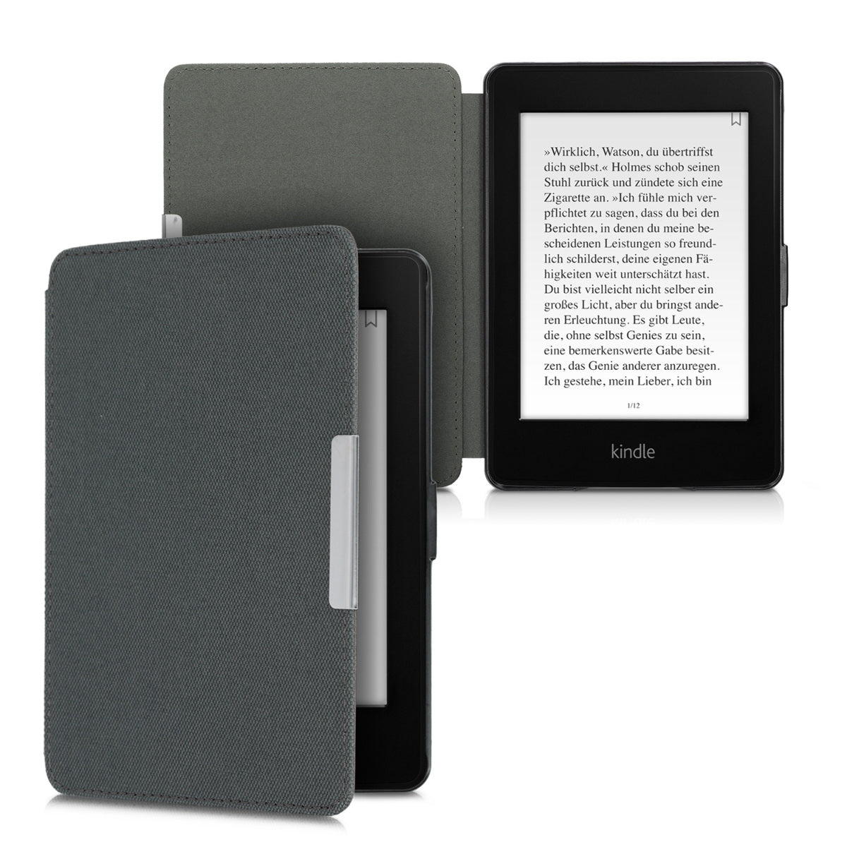 kwmobile Case Compatible with Amazon Kindle Paperwhite Cover (for Models until 2017)
