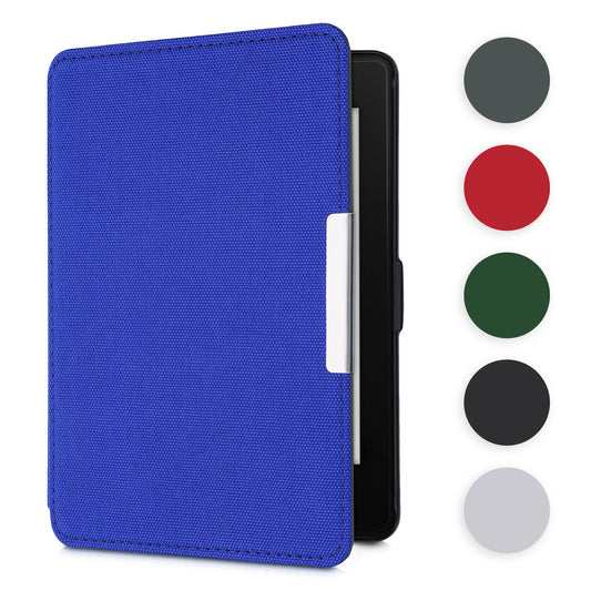 kwmobile Hülle kompatibel mit Amazon Kindle Paperwhite - Nylon eReader Schutzhülle Cover Case (für Modelle bis 2017) - Petrol Petrol  