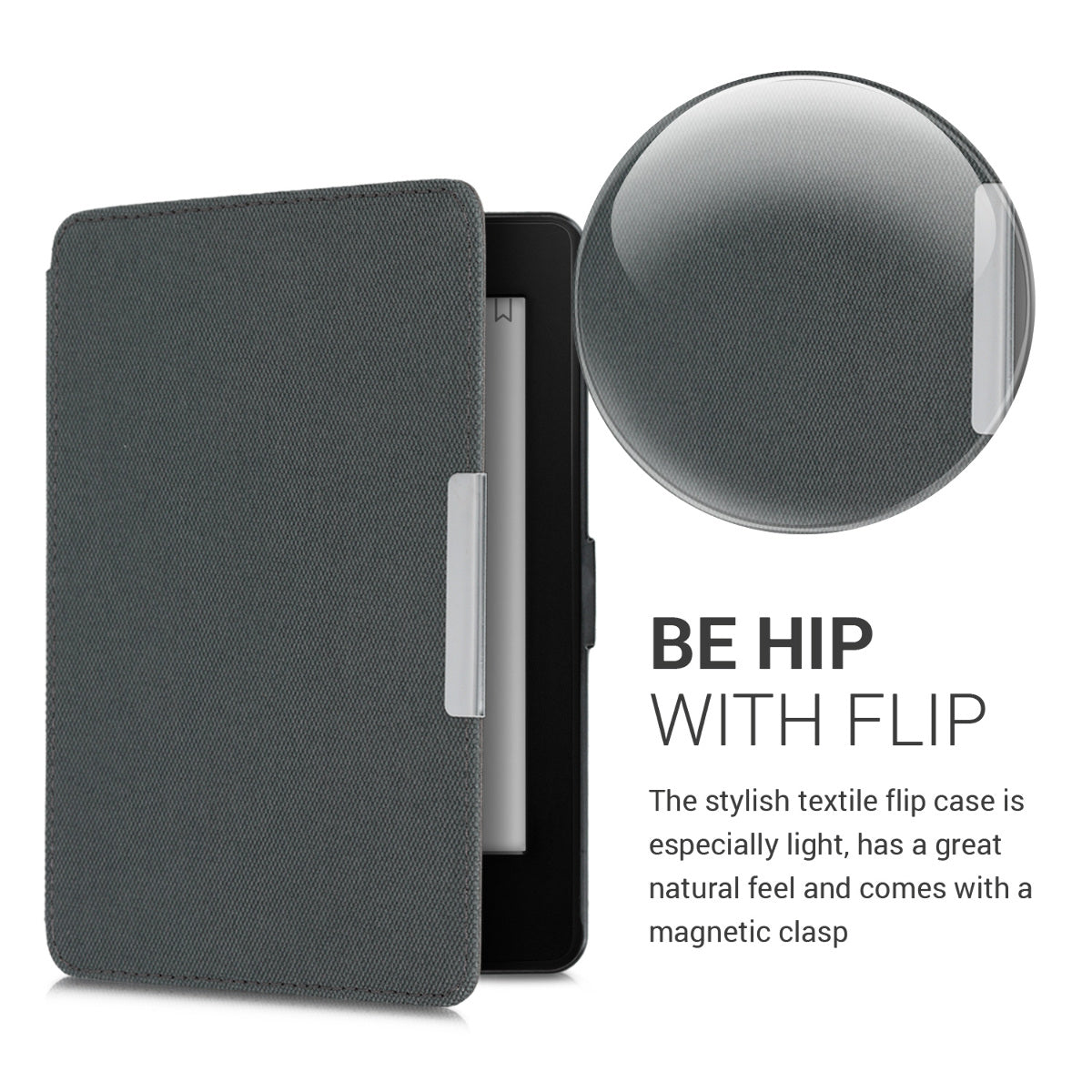 kwmobile Case Compatible with Amazon Kindle Paperwhite Cover (for Models until 2017)
