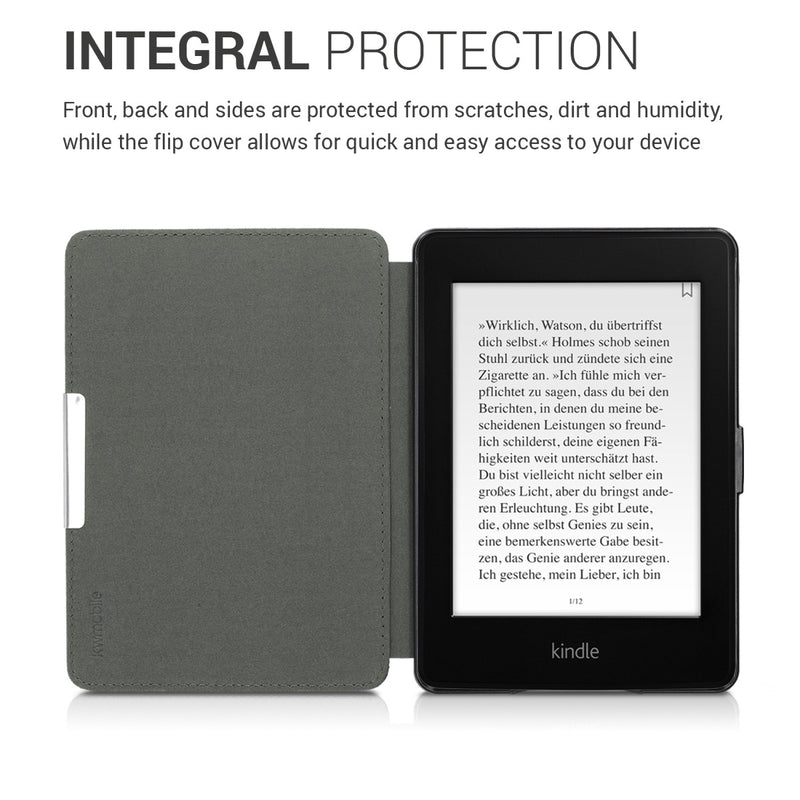 kwmobile Case Compatible with Amazon Kindle Paperwhite Cover (for Models until 2017)