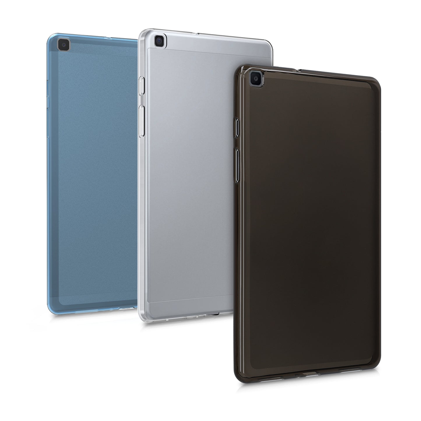 kwmobile Case Compatible with Samsung Galaxy Tab A 8.0 (2019) Case - Soft Silicone Case Transparent - Tablet Cover