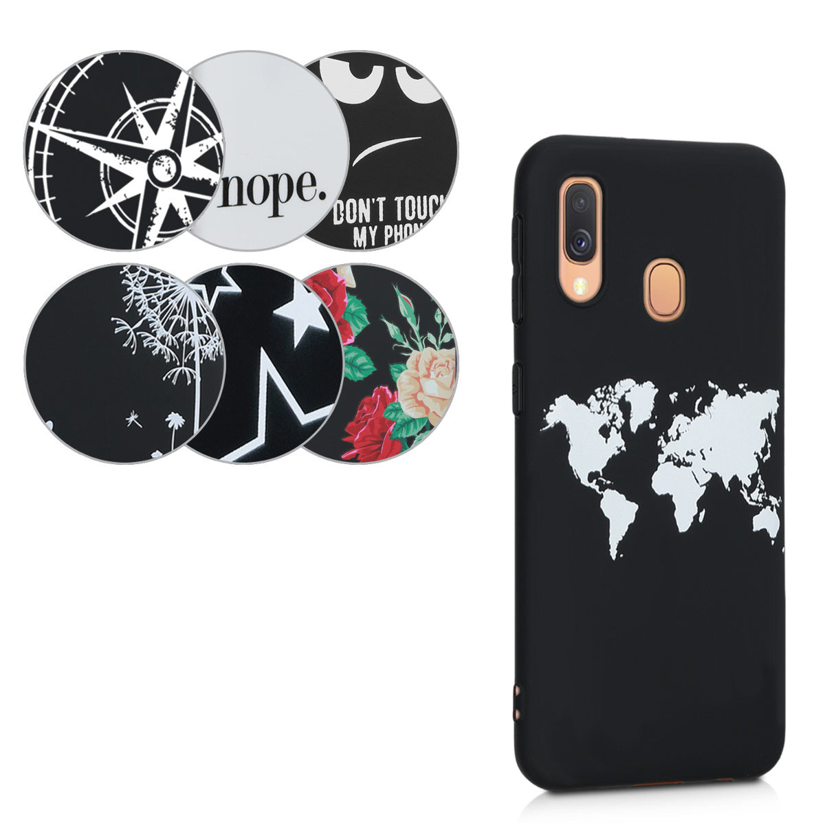 kwmobile Case Compatible with Samsung Galaxy A40 - Silicone Phone Cover