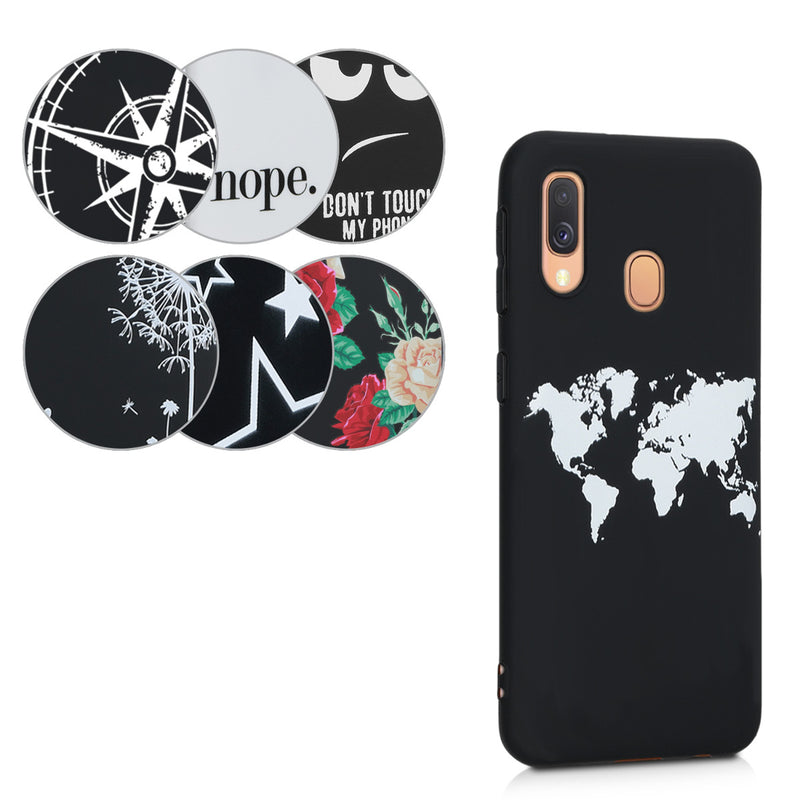 kwmobile Case Compatible with Samsung Galaxy A40 - Silicone Phone Cover