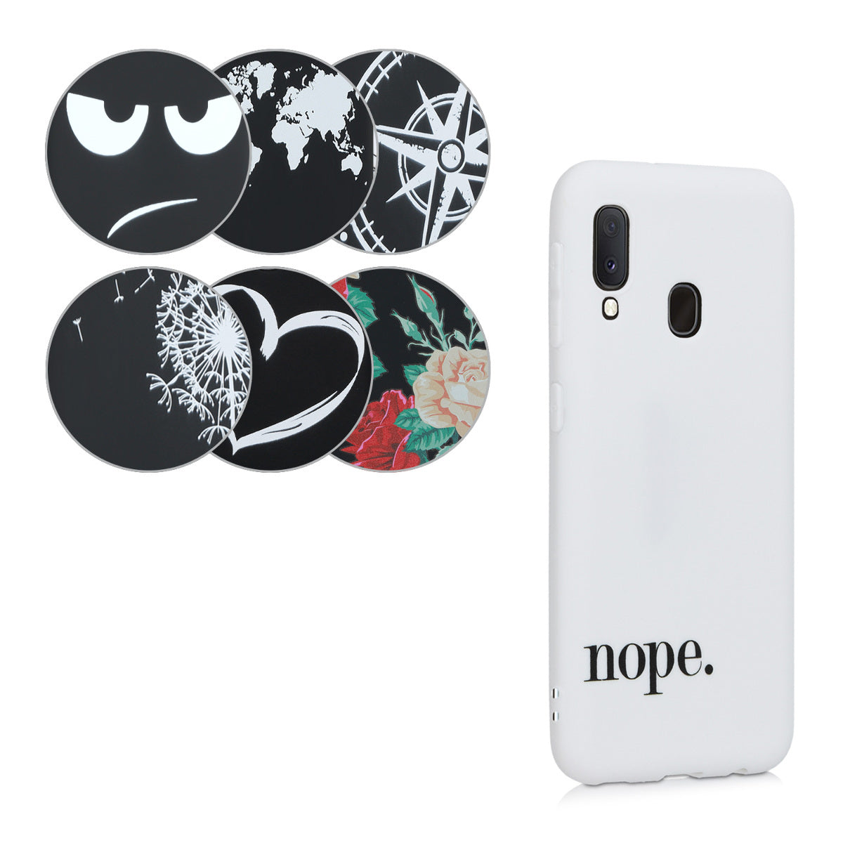 kwmobile Case Compatible with Samsung Galaxy A20e - Phone Case