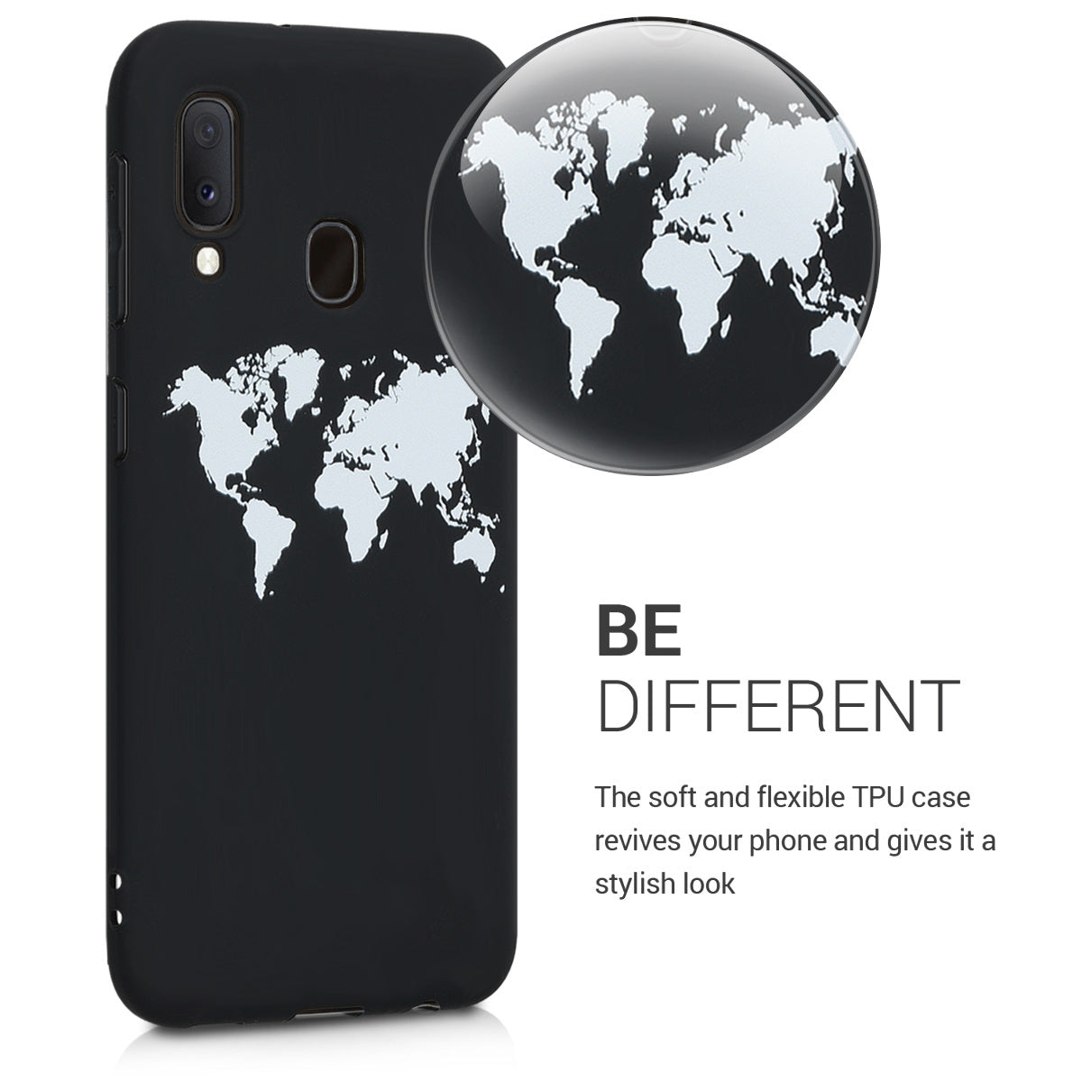 kwmobile Case Compatible with Samsung Galaxy A20e - Phone Case