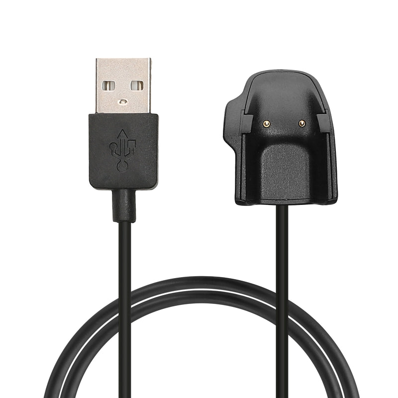 kwmobile USB Cable Charger compatible with Samsung Galaxy Fit e Charging Cable Smart Watch Replacement Cable Fitness Tracker Charging Cable