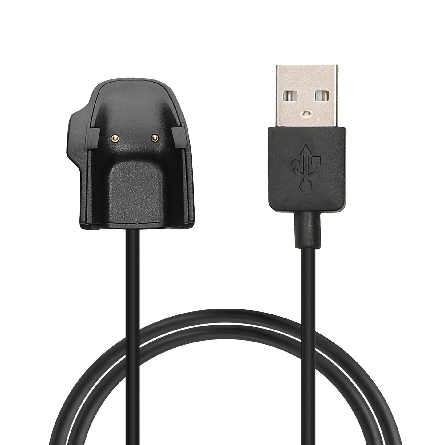 kwmobile USB Cable Charger compatible with Samsung Galaxy Fit e Charging Cable Smart Watch Replacement Cable Fitness Tracker Charging Cable