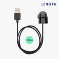 kwmobile USB Cable Charger compatible with Samsung Galaxy Fit e Charging Cable Smart Watch Replacement Cable Fitness Tracker Charging Cable