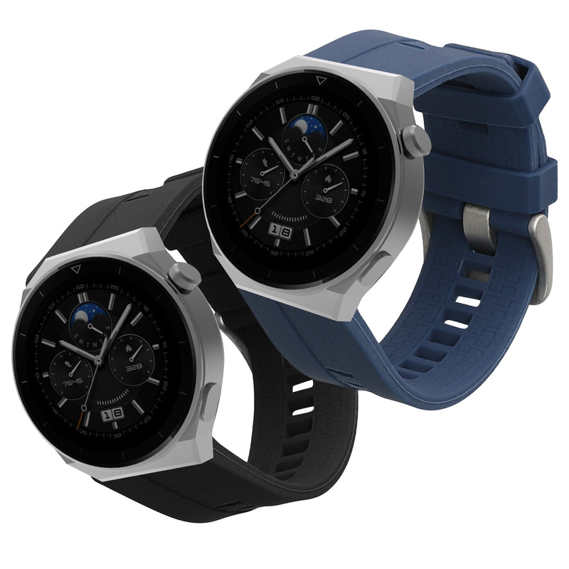 kwmobile Watch Strap for Huawei Watch GT (46mm) Fitness Tracker Band Set Replacement Strap Smartwatch