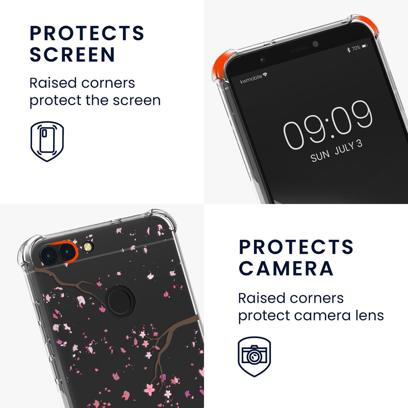 Case compatible with Huawei Enjoy 7S / P Smart (2017)