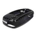 kwmobile Car Key Cover Compatible with Audi 3-Button Flip Key Hard Case Protective Cover Key Fob Cover