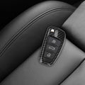 kwmobile Car Key Cover Compatible with Audi 3-Button Flip Key Hard Case Protective Cover Key Fob Cover