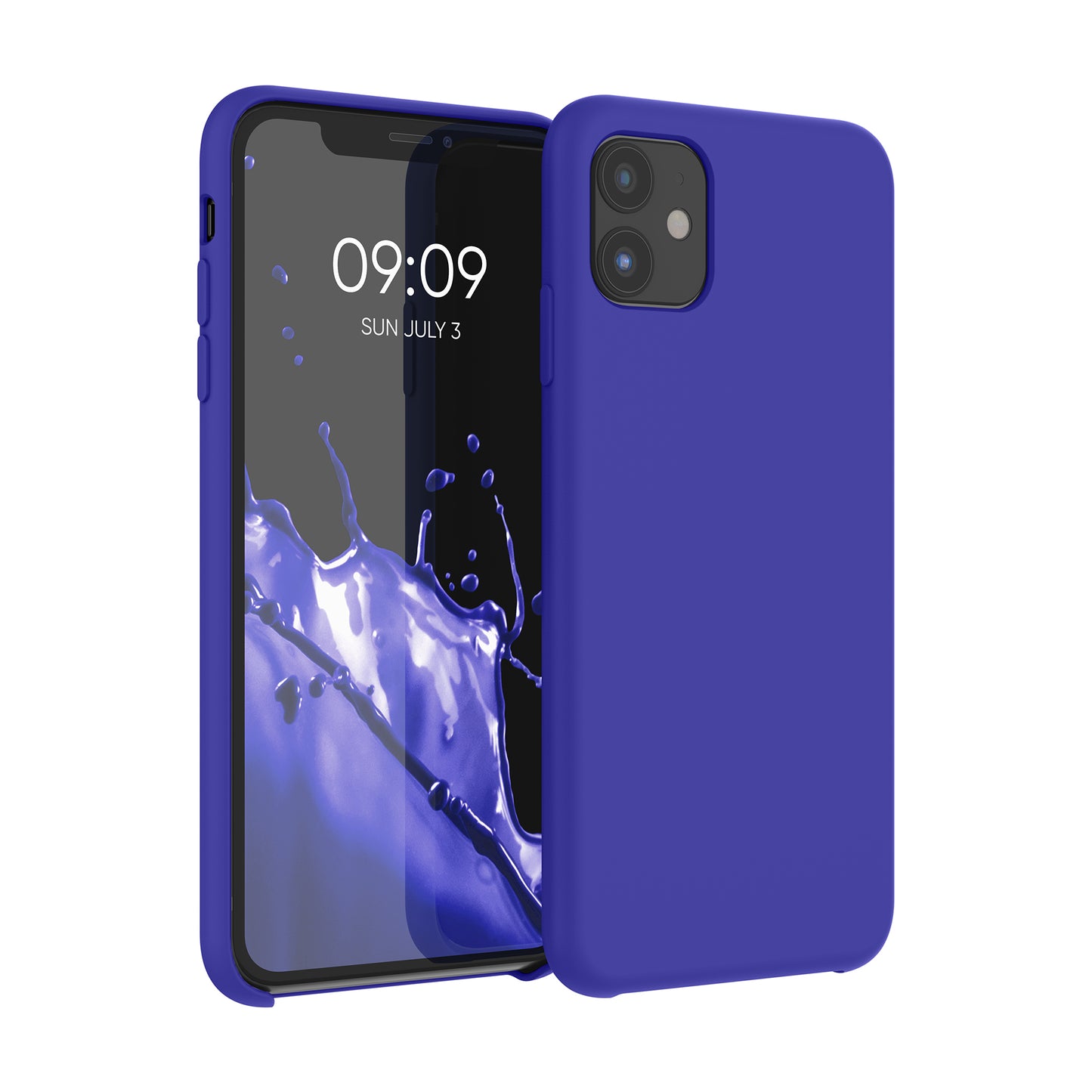 kwmobile Phone Case for Apple iPhone 11 - Silicone Case - Wireless Charging - Protective Cover