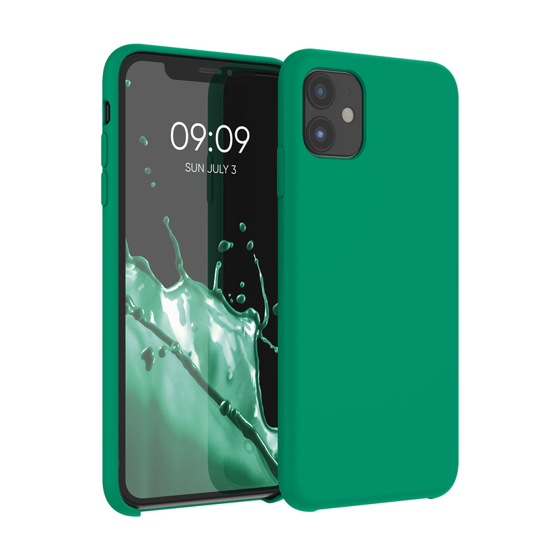 kwmobile Phone Case for Apple iPhone 11 - Silicone Case - Wireless Charging - Protective Cover