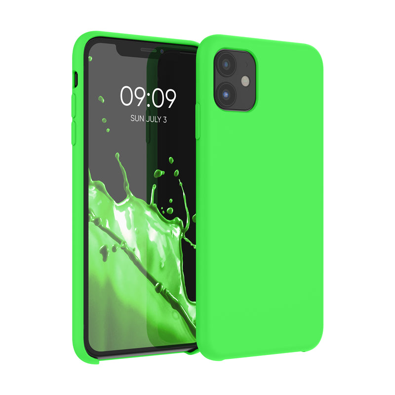 kwmobile Phone Case for Apple iPhone 11 - Silicone Case - Wireless Charging - Protective Cover