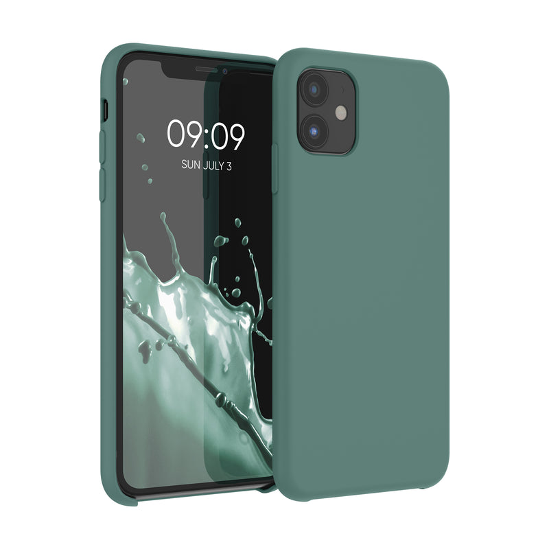 kwmobile Phone Case for Apple iPhone 11 - Silicone Case - Wireless Charging - Protective Cover
