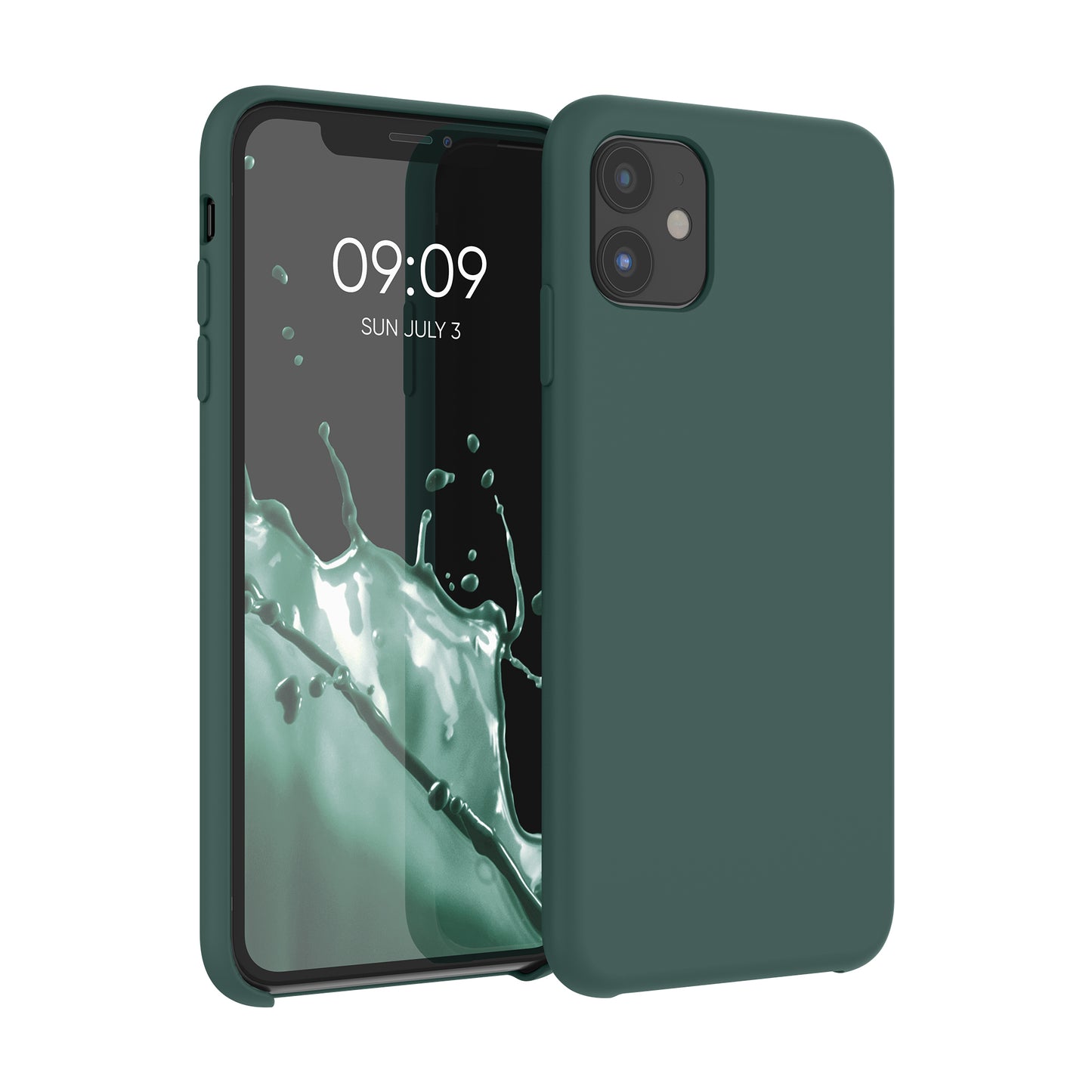 kwmobile Phone Case for Apple iPhone 11 - Silicone Case - Wireless Charging - Protective Cover
