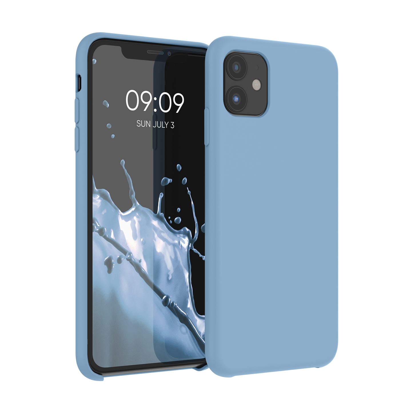 kwmobile Phone Case for Apple iPhone 11 - Silicone Case - Wireless Charging - Protective Cover