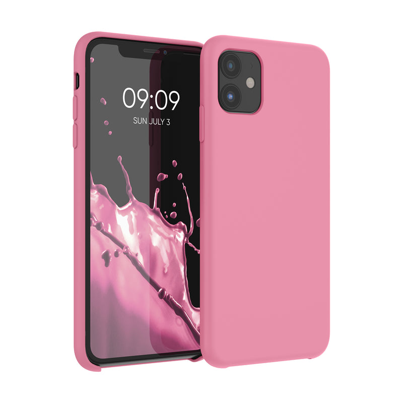 kwmobile Phone Case for Apple iPhone 11 - Silicone Case - Wireless Charging - Protective Cover