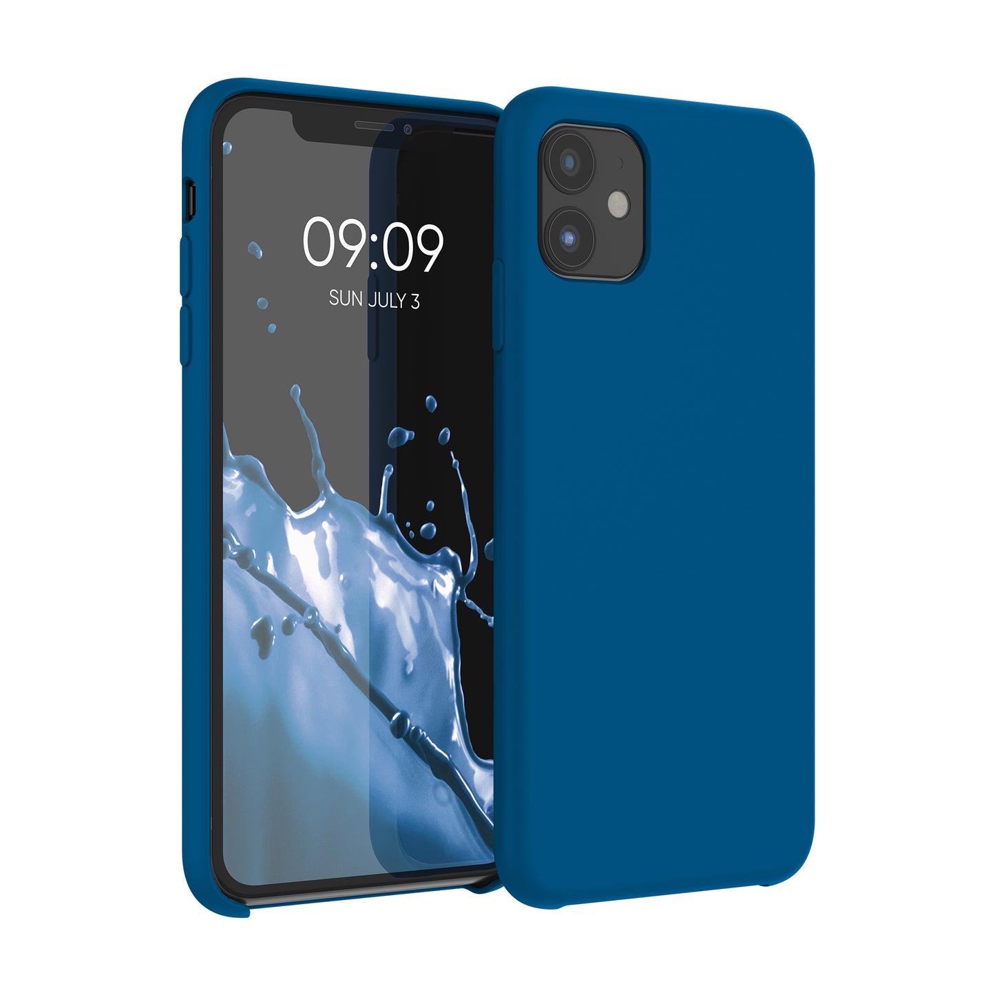 kwmobile Phone Case for Apple iPhone 11 - Silicone Case - Wireless Charging - Protective Cover