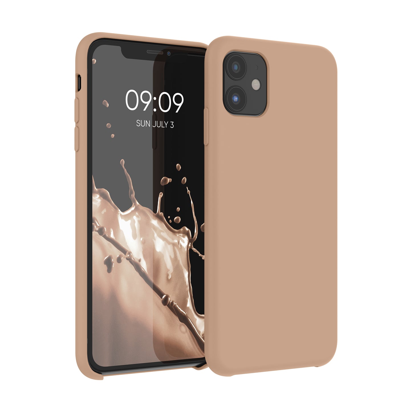 kwmobile Phone Case for Apple iPhone 11 - Silicone Case - Wireless Charging - Protective Cover